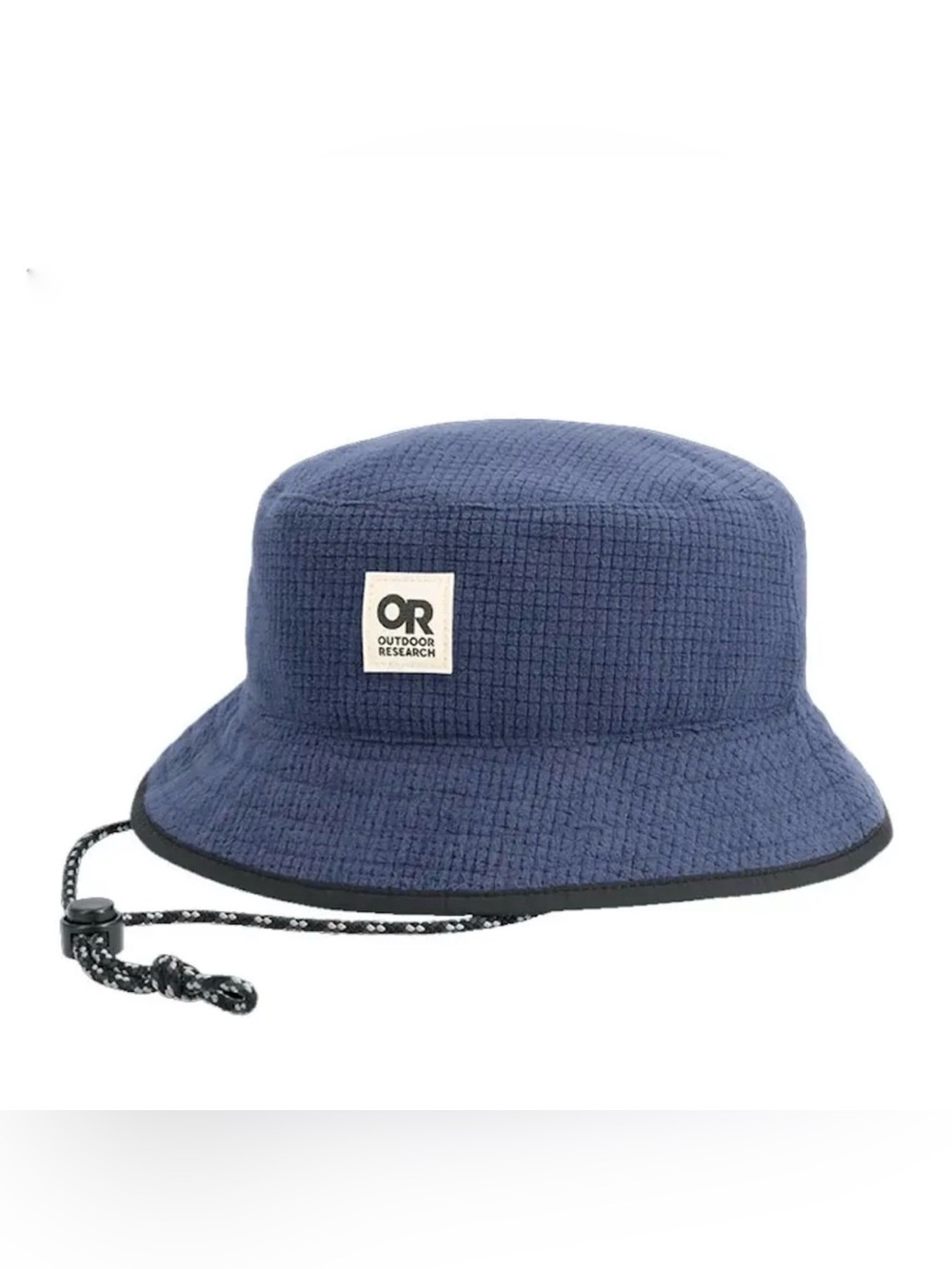 Outdoor Research Trail Mix Bucket Hat Navy Adjustable Chin Strap Gorocpore-L/XL
